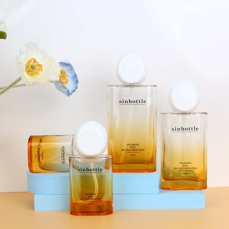 Amber Cosmetic Glass Bottle Small Glass Dropper Bottles For Oil Custom 30ml-120ml Packaging